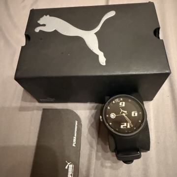 Ura ženska Puma v črni barvi 3,5cm, Ljubljana