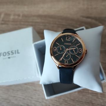 Ženska ročna Ura Fossil temno modra NOVA