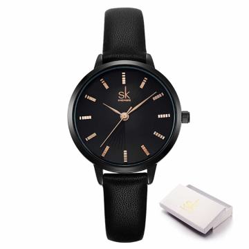 Ženska ročna ura SK Shengke Graceful Black