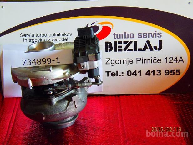 TURBINA / turbo polnilnik MERCEDES 320 CDI 7348990001