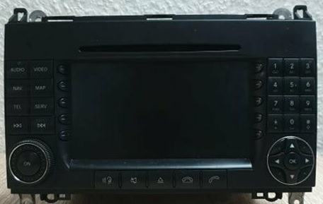 Mercedes VITO / VIANO W639 COMMAND radio z NAVI