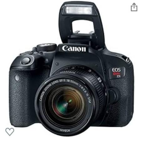 Canon EOS Rebel T7i EF-S 18-55 is STM Kit