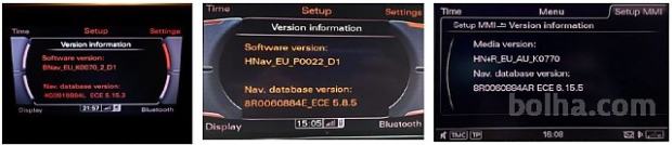 AUDI navigacijska SD kartica MMI 2G - MMI 3G NOVE karte EU 2020