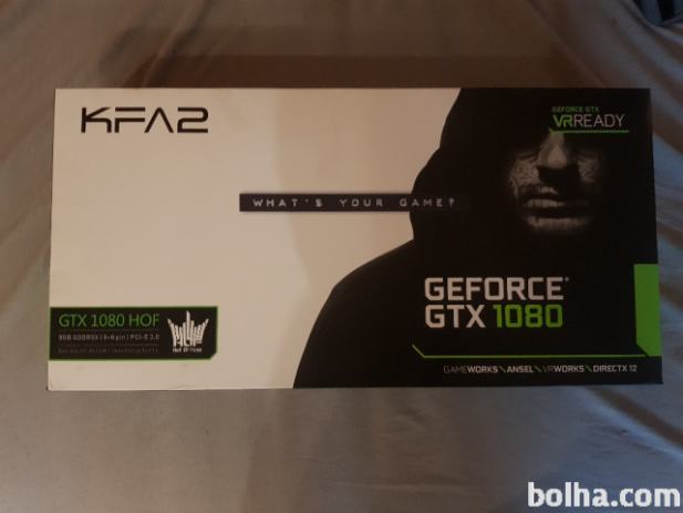 Nvidia KFA2 GTX 1080 Hall of fame