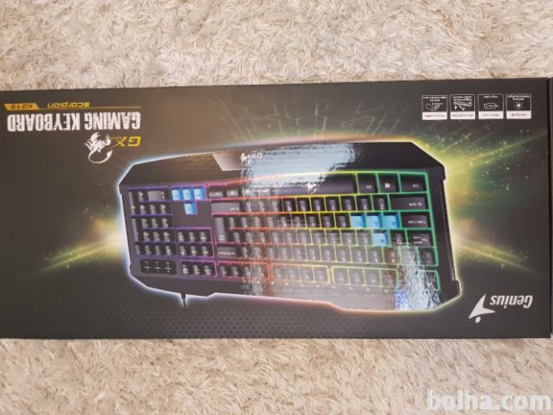 Genius GX Gaming Scorpion K215 – Tastiera Da Gioco Cablata