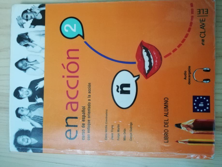 EN ACCION 1 IN EN ACCION 2-UČBENIK