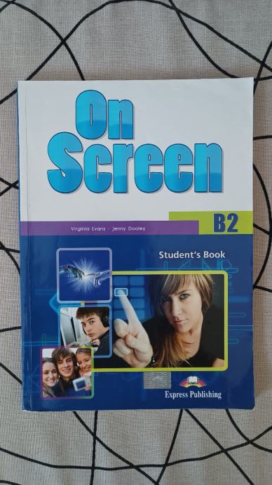 On screen B2 student's book