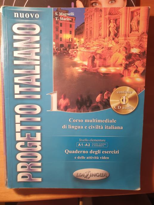 PRODAM učbenik in delovni zvezek NUOVO PROGETTO ITALIANO 1