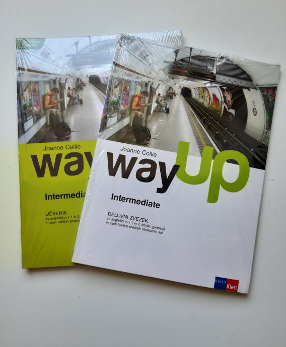 Way up: Intermediate učbenik in delovni zvezek