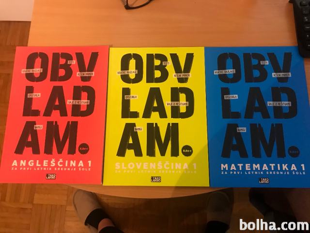 OBVLADAM - Slovenščina, Matematika, Angleščina