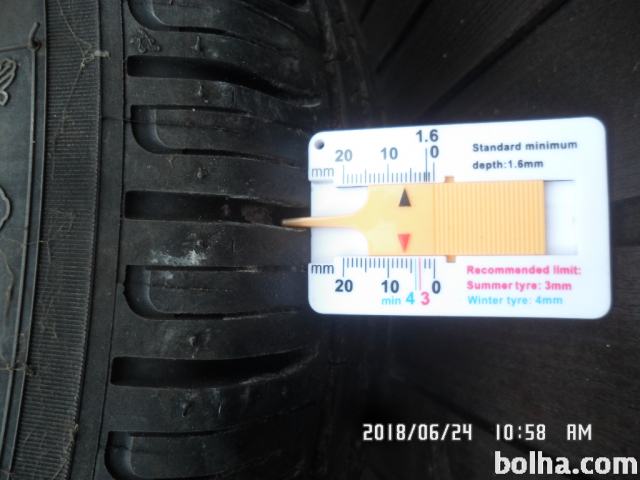 15-col, rabljene letne pnevmatike, Michelin 185/65