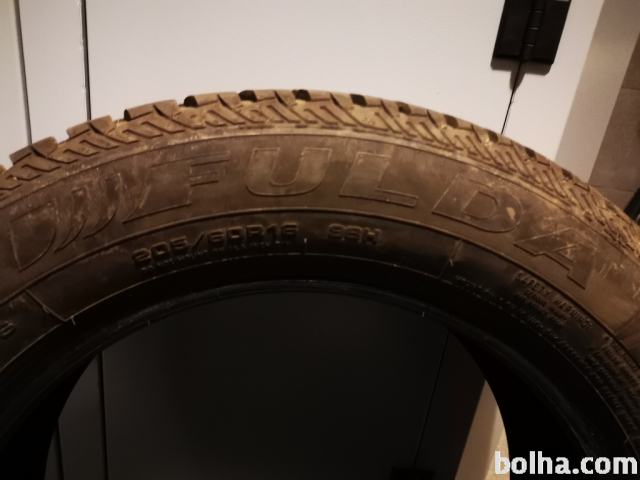 16-col, rabljene zimske pnevmatike, Fulda 205/60