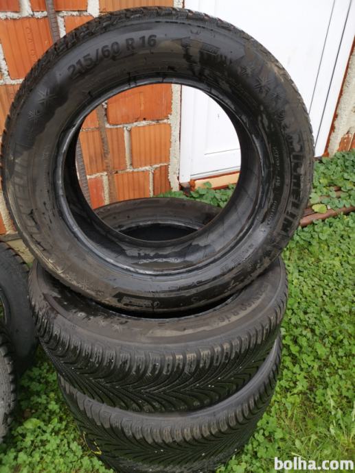 16-col, rabljene zimske pnevmatike, Michelin 215/60