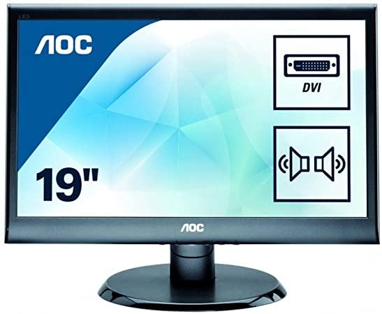 18,5'(19")' WIDE LED AOC E950Swdak monitor+kabli