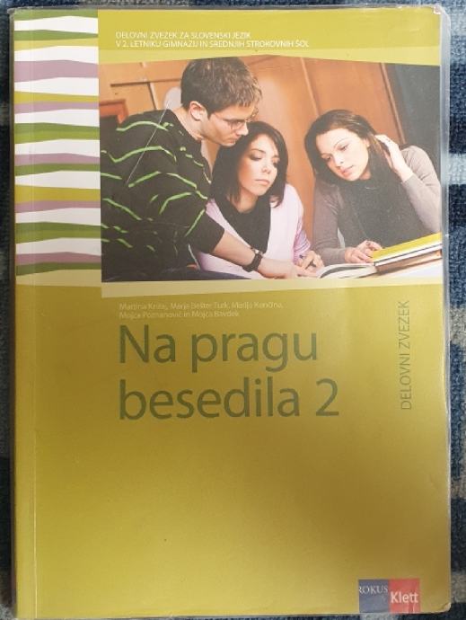 Delovni zvezek za pouk slovenščine