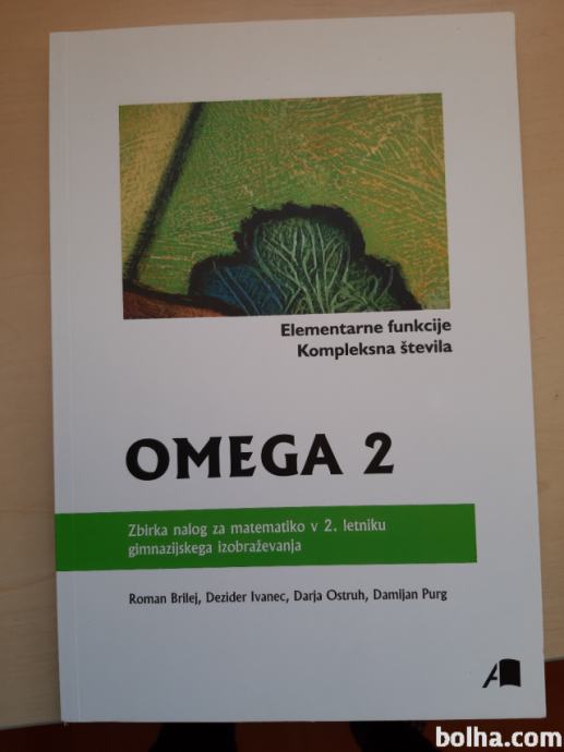 Omega 2-zbirka nalog za matematiko 2.letnik