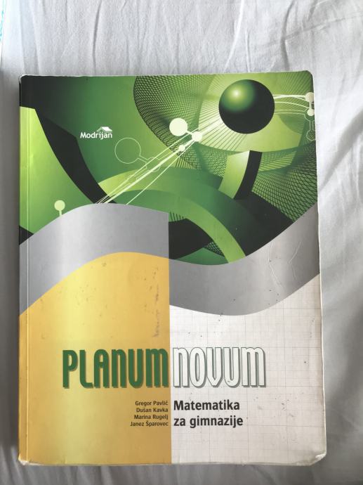 Planum novum - matematika 2.letnik
