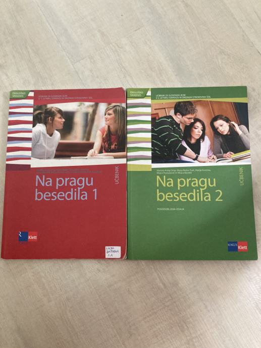Prodam učbenike za slovenščino