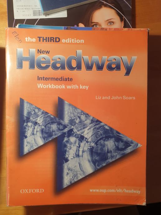 PRODAM učbenik in delovni zvezek NEW HEADWAY, Intermediate, 3. izdaja