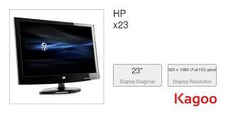 LCD LED Monitor HP x23