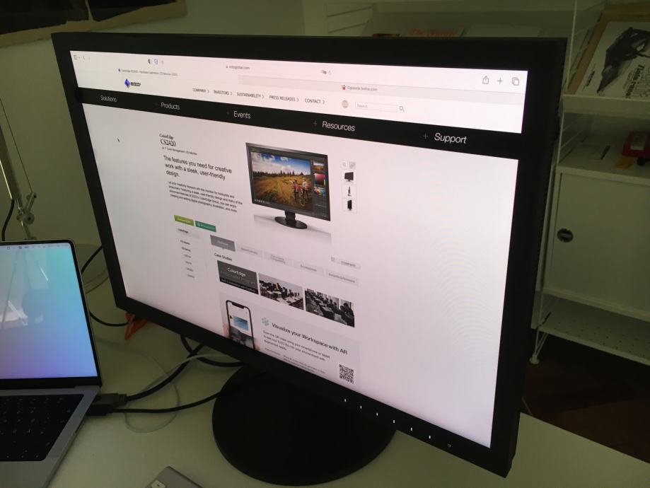 Test de l'écran Eizo ColorEdge CS2420 - guide-gestion-des