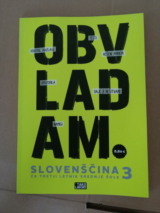 Obvladam Slovenščina 3