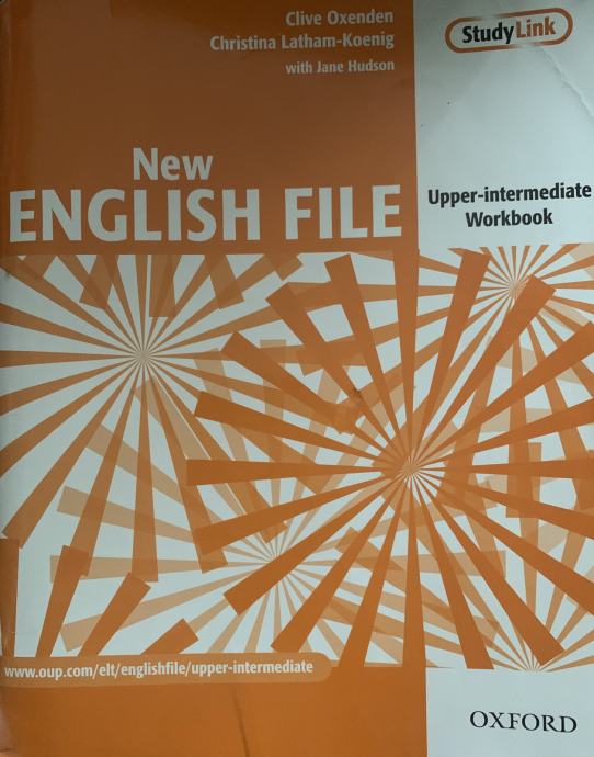 OXFORD New English File Upper-intermediate Workbook