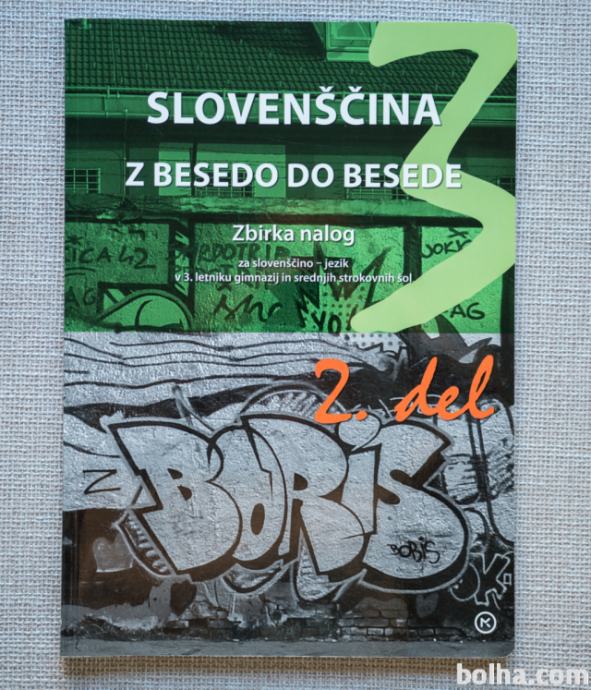 Slovenščina z besedo do besede 2. del - zbirka nalog