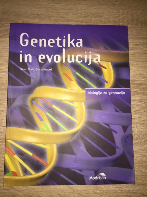 Učbenik GENETIKA IN EVOLUCIJA