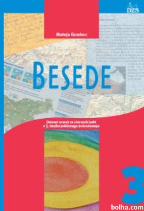 BESEDE 3 – Delovni zvezek za slovenski jezik