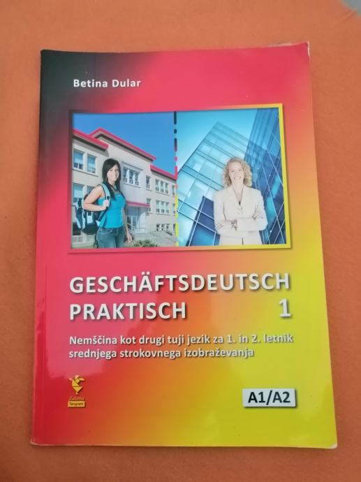 Prodam učbenik za nemščino (Geschaftsdeutsch praktisch 1)