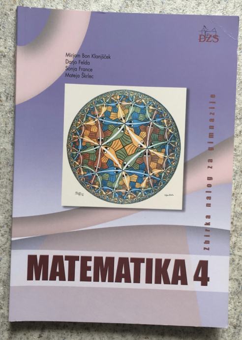 Matematika zbirka nalog za 4. letnik