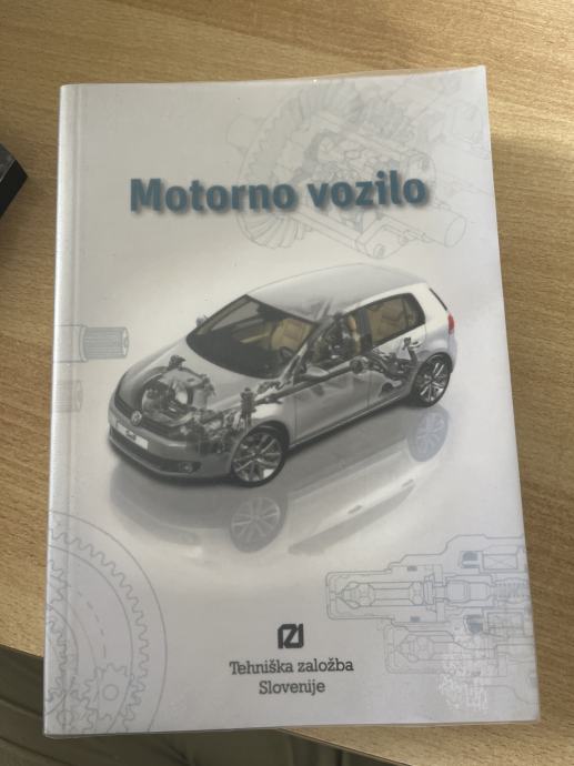 Učbenik motorno vozilo