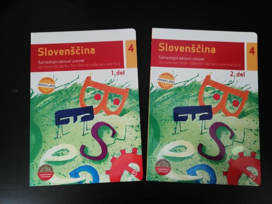 Delovni zvezek za slovenščino 4 razred