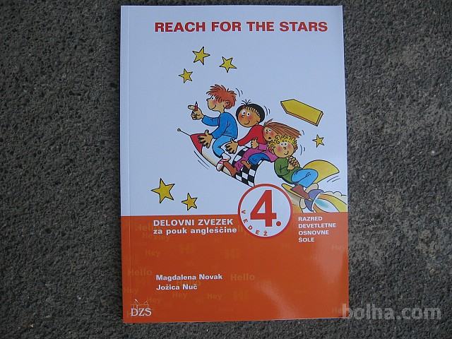 REACH FOR THE STARS 4 DEL. ZVEZEK