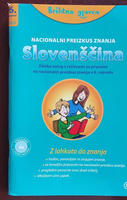 Brihtna glavca - Slovenščina za NPZ 6. razred - nova