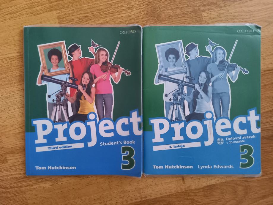 Project 4th Edition 3, 4, 5 delovni zvezki, učbeniki