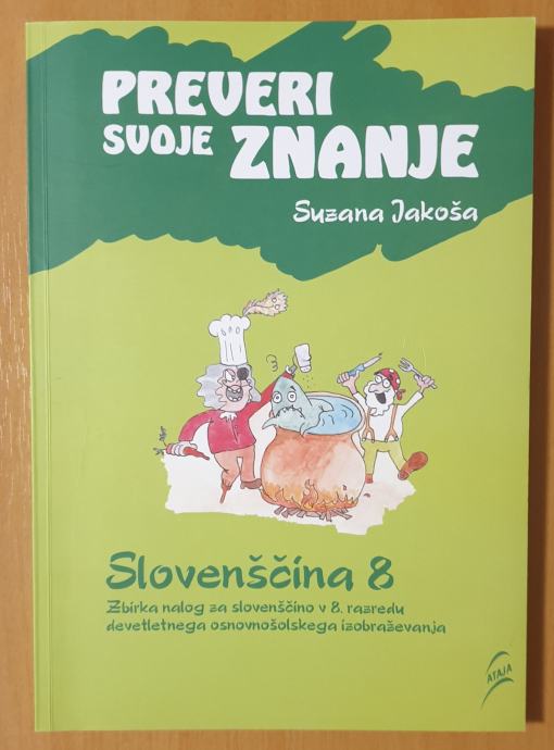 Preveri svoje znanje: Slovenščina 8
