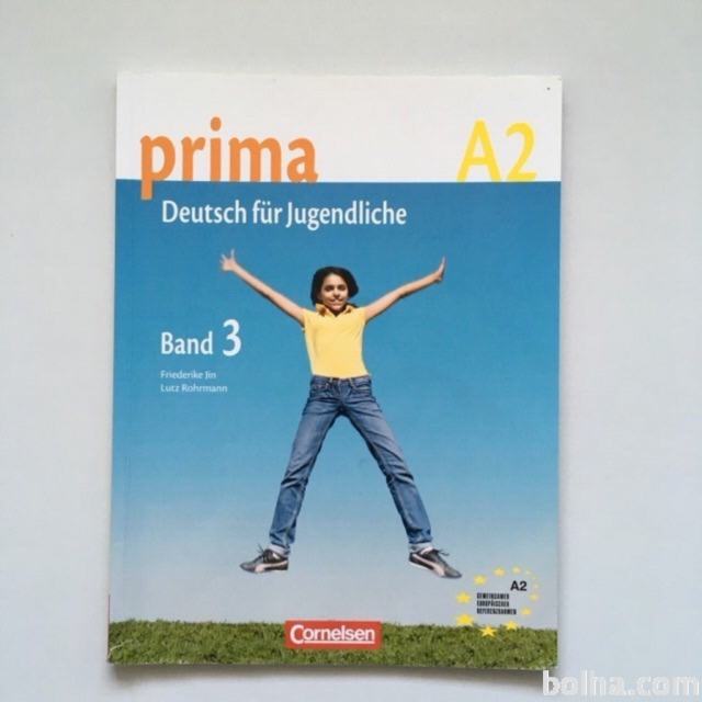 Učbenik PRIMA A2 Deutsch für Jugendliche, Band 3, tudi DZ+CD nemščina