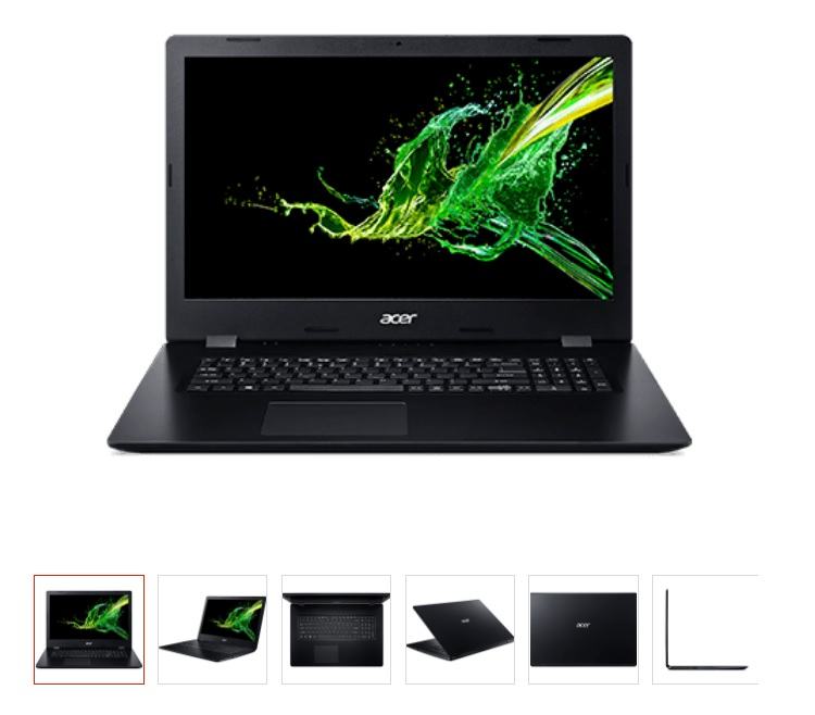 Acer Aspire 3 – akcija z 17.3″, i5, 8GB, 1 TB SSD