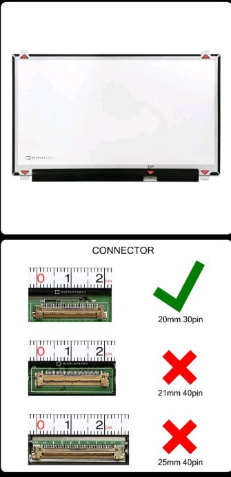 Schermo Led Wall Display LCD LED 15.6 Pollici Per Laptop - Sostituzione Schermo B156XW04 V.0 V.5, Lucido, WXGA Schermo LCD Laptop 15.6 Pollici WXGA 1366x768 B156XW04