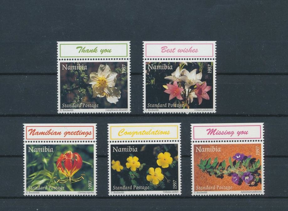 Namibija 1997, flora serija MNH**