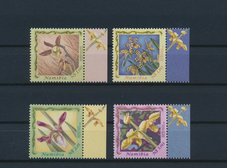 Namibija 1999 flora orhideje serija MNH**