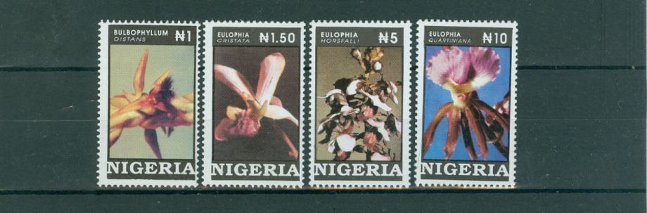 Nigerija 1993, flora serija MNH**