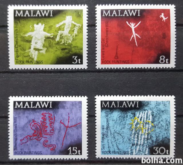 slike v jamah - Malawi 1972 - Mi 182/185 - serija, čiste (Rafl01)
