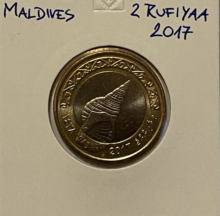 Maldivi 2 Rufiyaa 2017