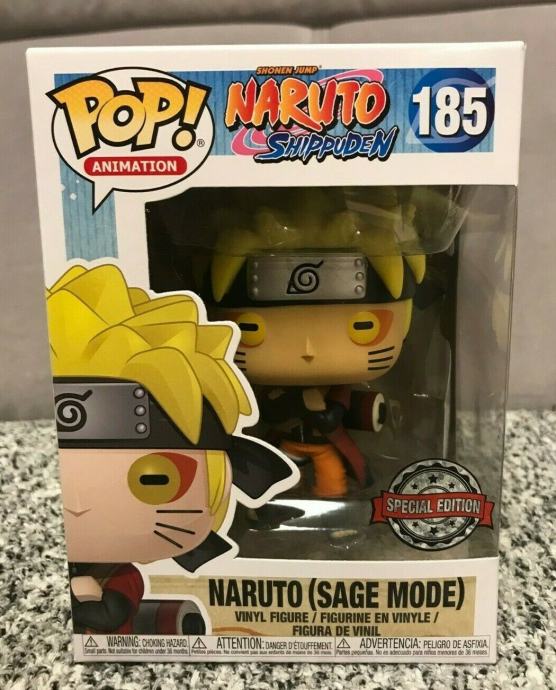 Funko POP Naruto Shippuden Naruto (Sage Mode) #185 Vinyl