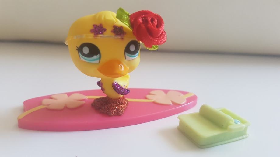 Figurine Littlest Petshop Canard 2356 - Occasion - Jouet Collection