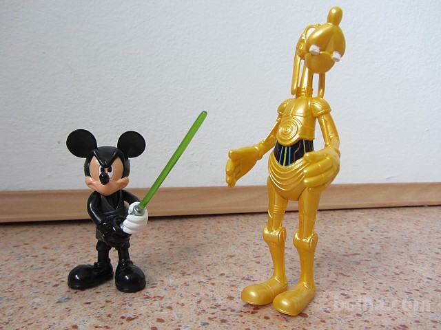 Miki miška in Goofy figurici