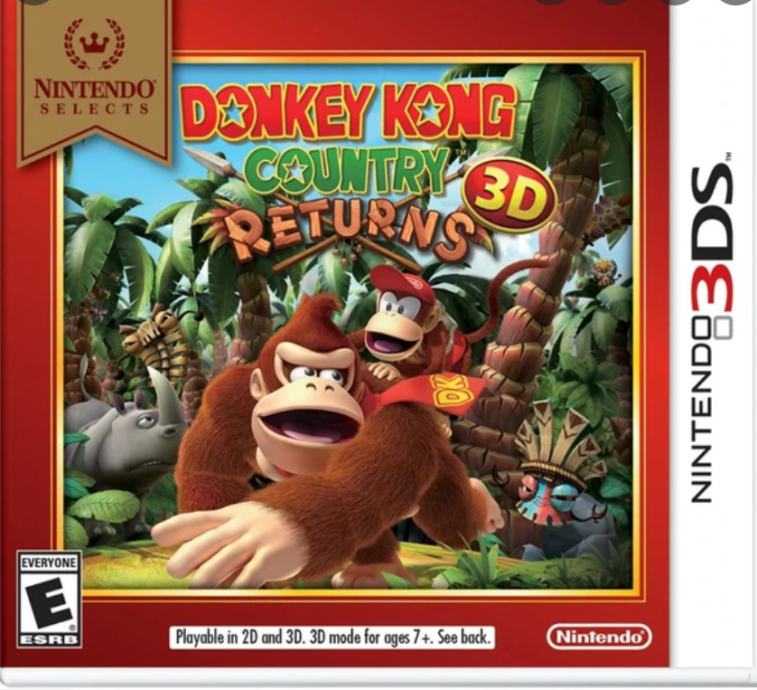 Donkey Kong Country Returns za 3DS za nintendo 3ds